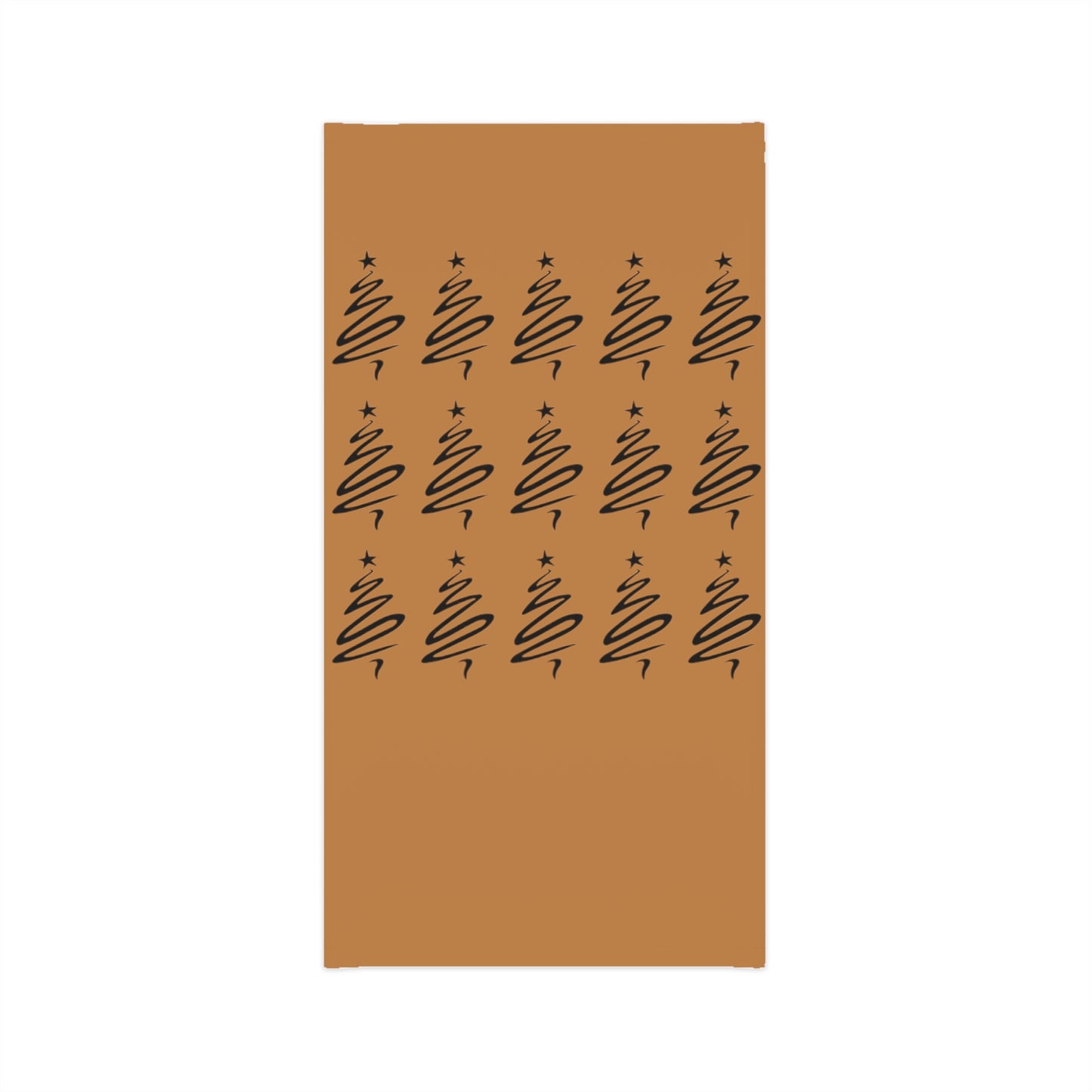 Christmas Tree Light Brown Midweight Neck Gaiter