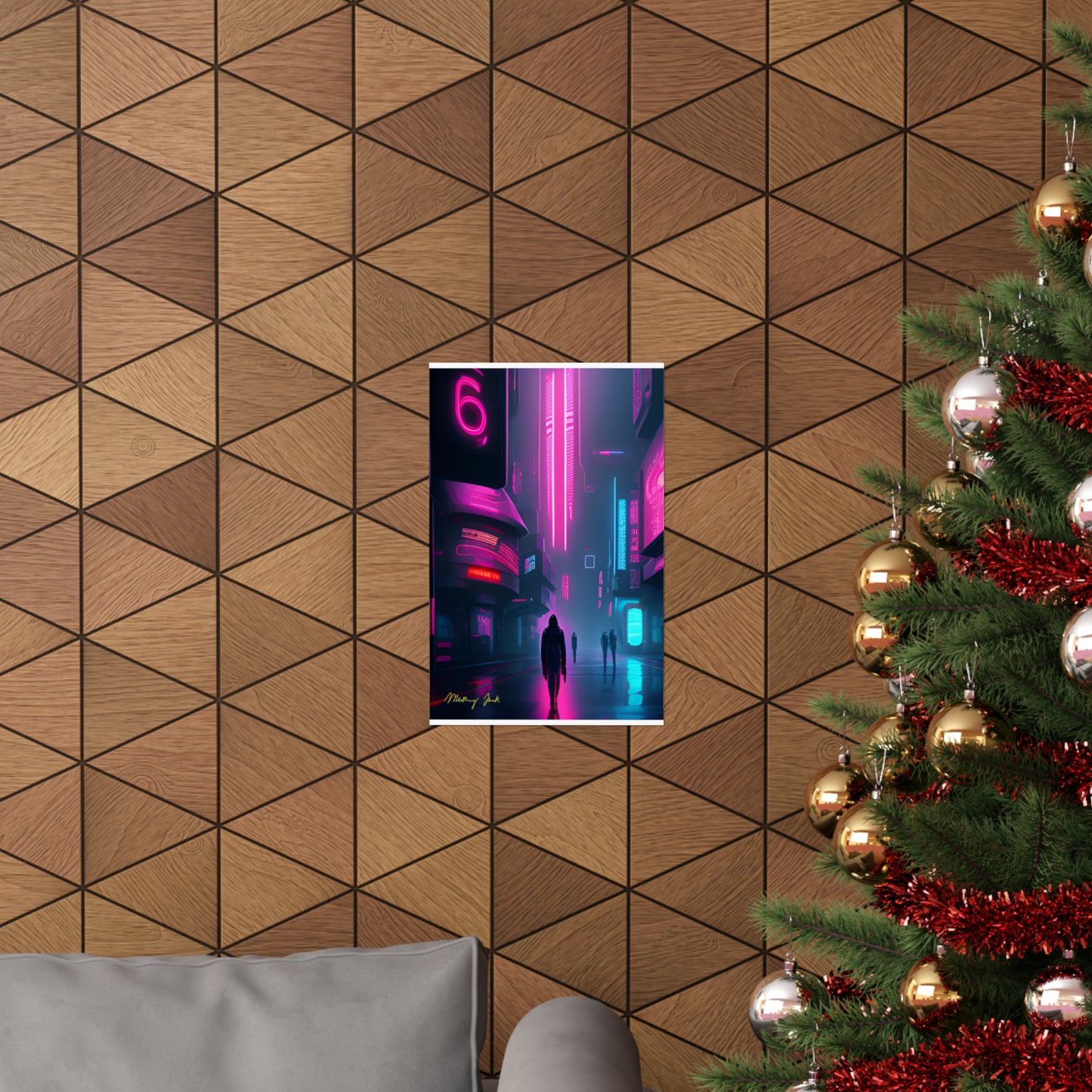 Into the Future Matte Vertical Posters