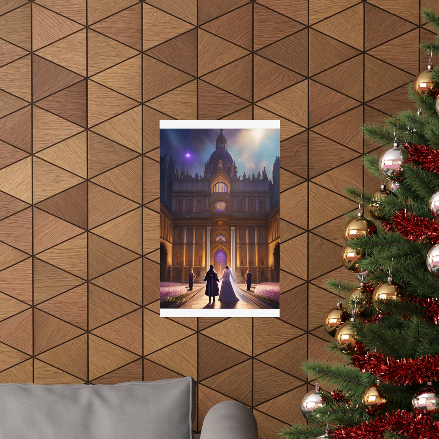 College Wedding Matte Vertical Posters