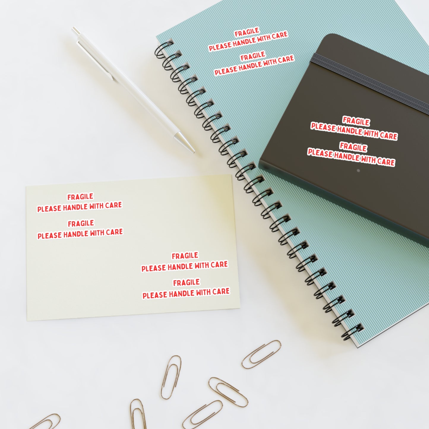 Fragile Sticker Sheets (8 stickers per 11x8.5 sheet)