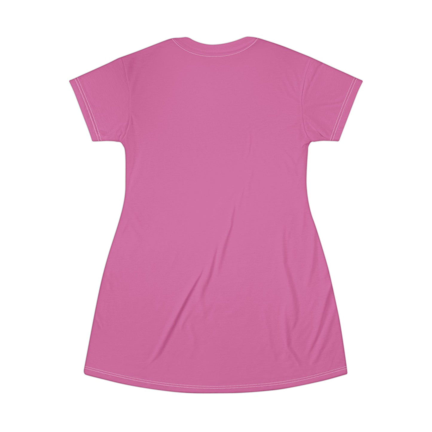 Good Witch T-Shirt Dress (AOP) light pink