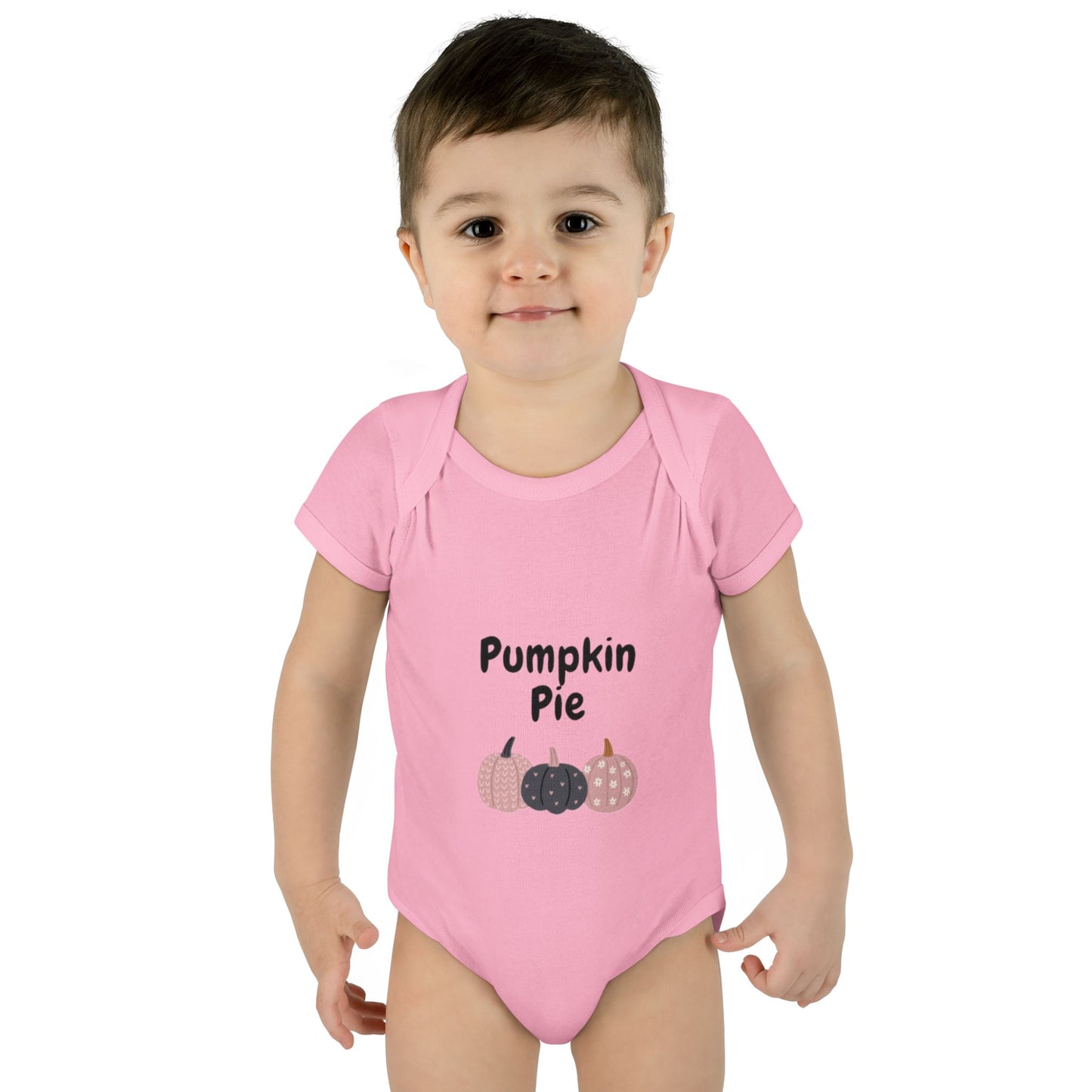 Pumpkin Pie Infant Baby Rib Bodysuit