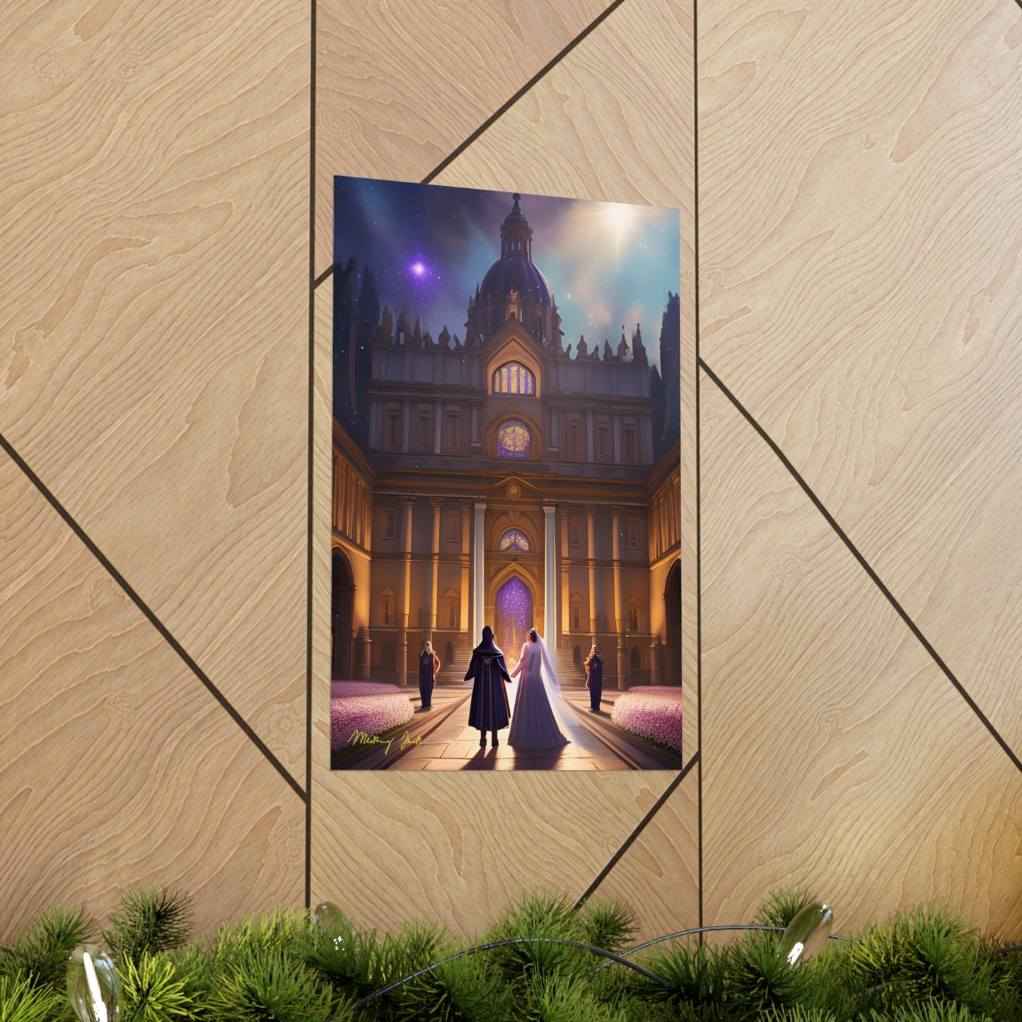 College Wedding Matte Vertical Posters
