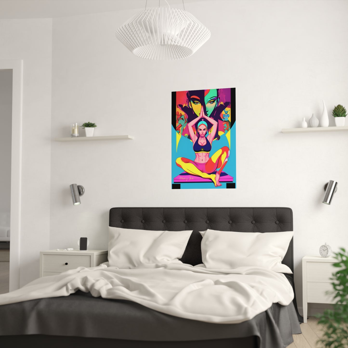 Yoga Future Satin Poster (210gsm)
