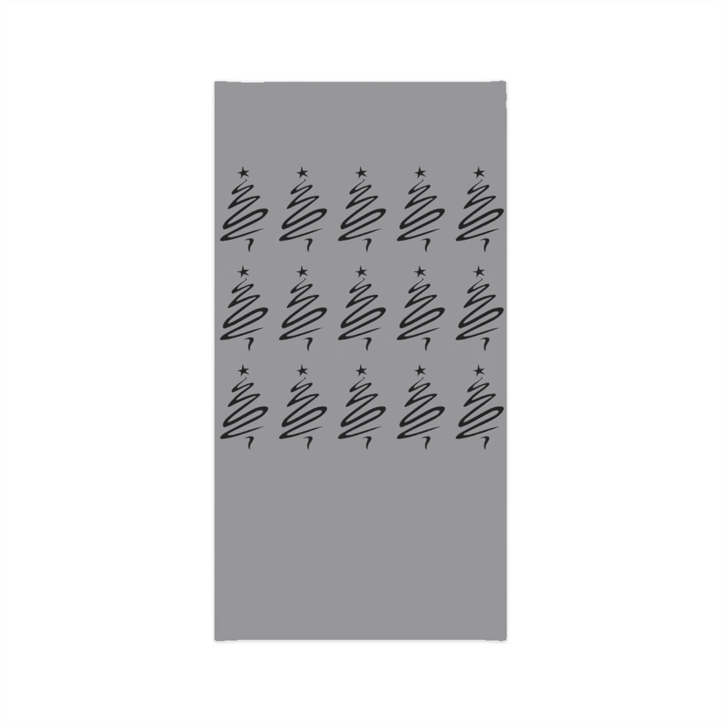 Christmas Tree Grey Midweight Neck Gaiter