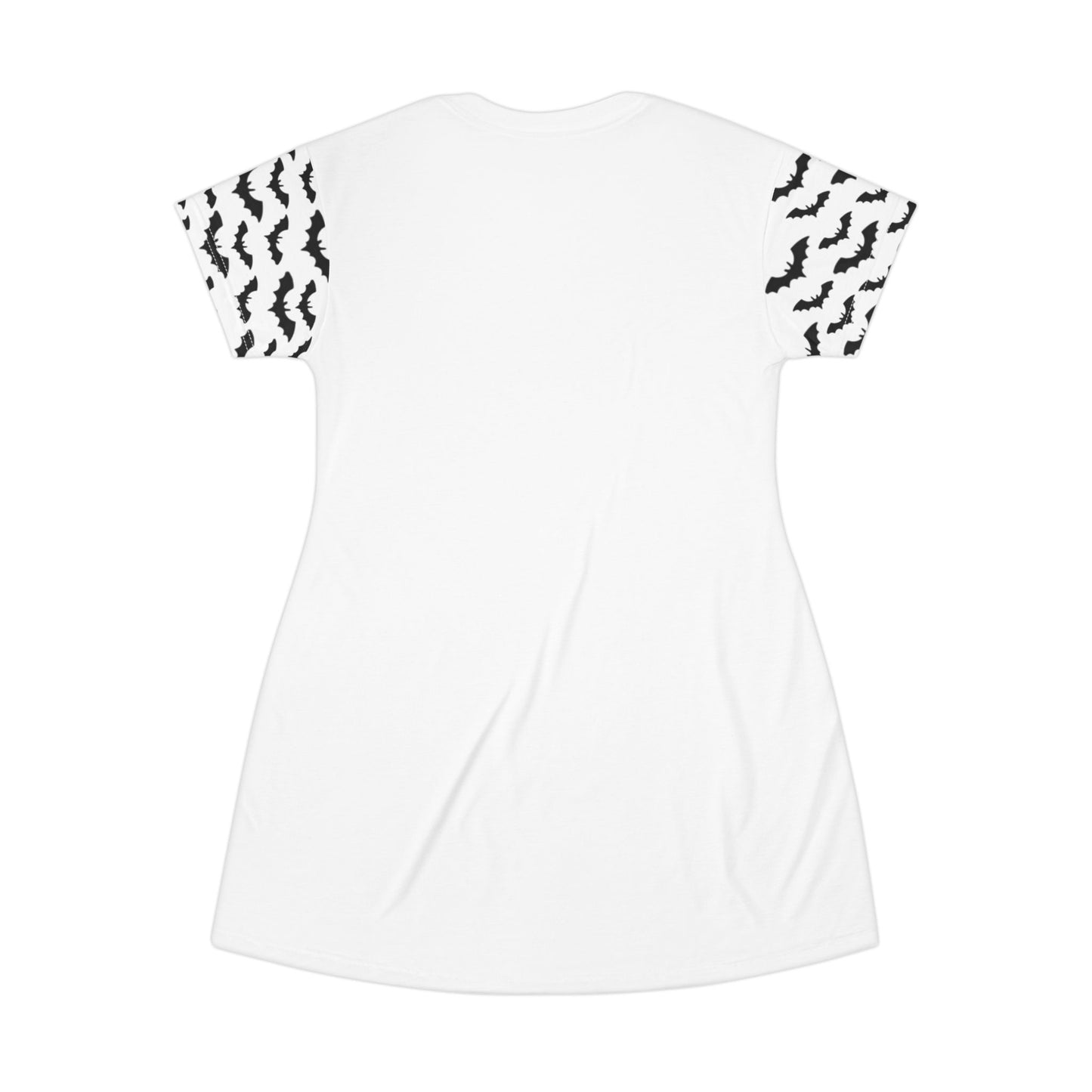 Good Witch T-Shirt Dress (AOP) white