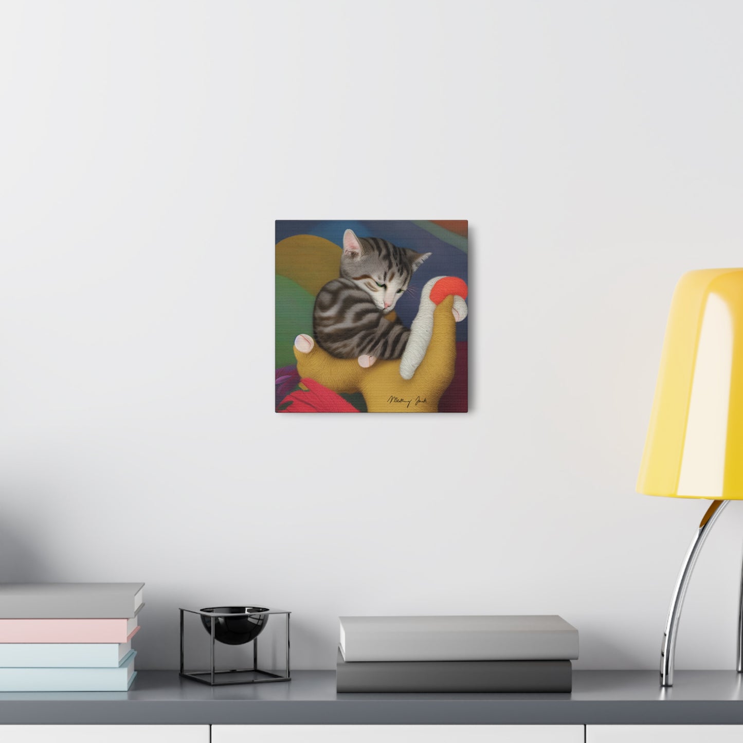 Sleeping Cat Canvas Gallery Wraps