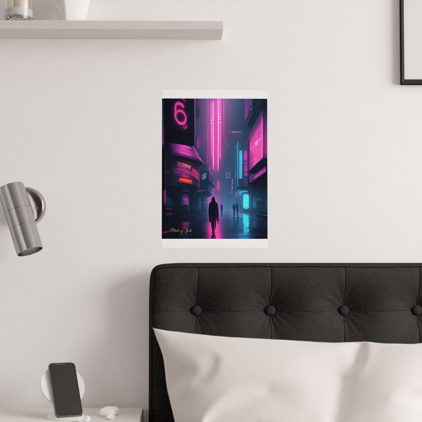 Into the Future Satin Poster (210gsm)