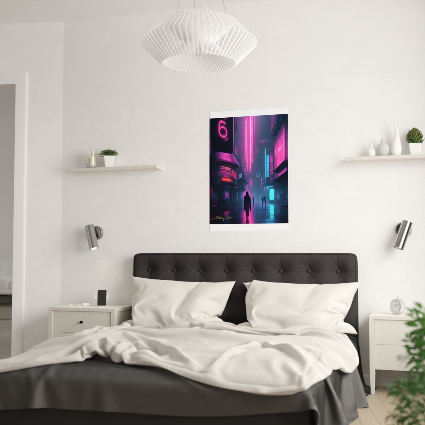 Into the Future Satin Poster (210gsm)