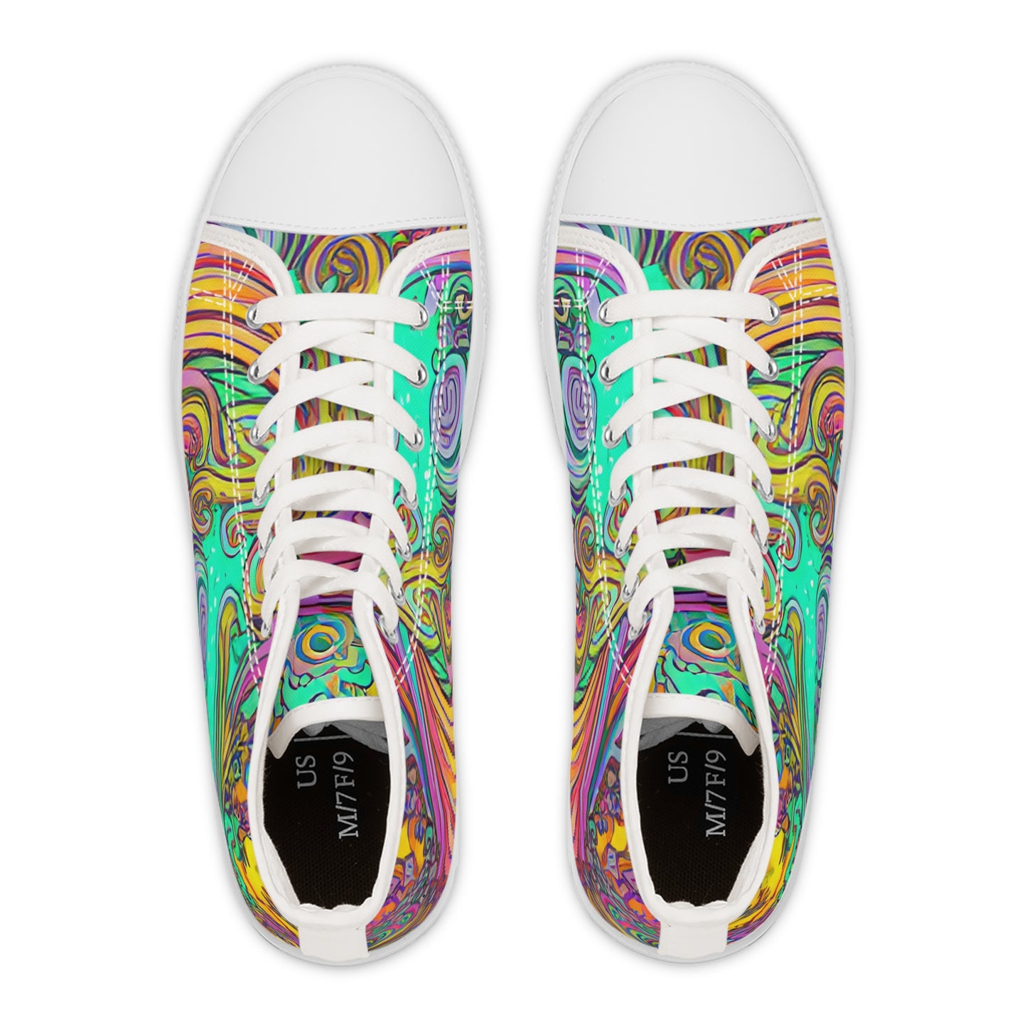 Women's Marble High Top Sneakers