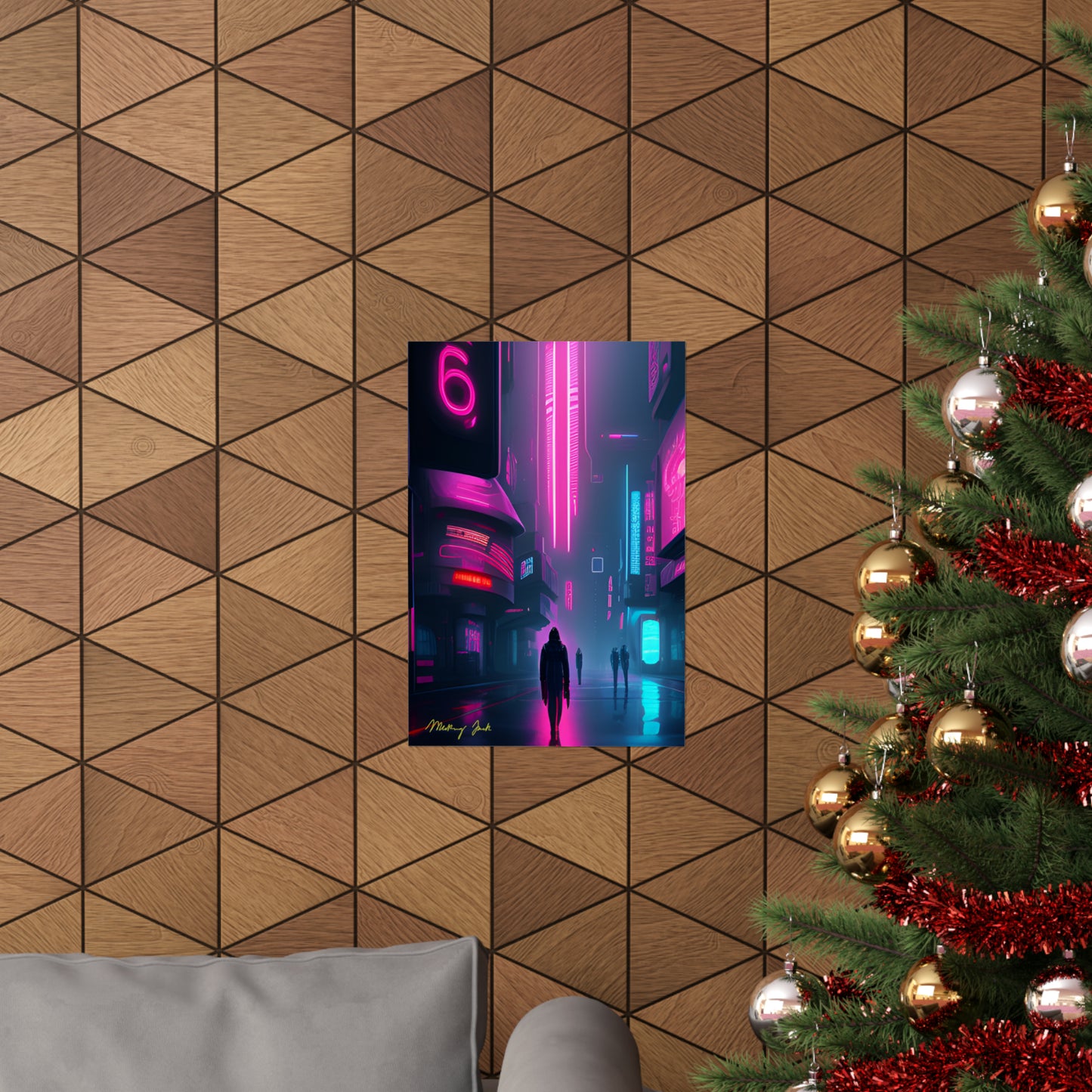 Into the Future Matte Vertical Posters