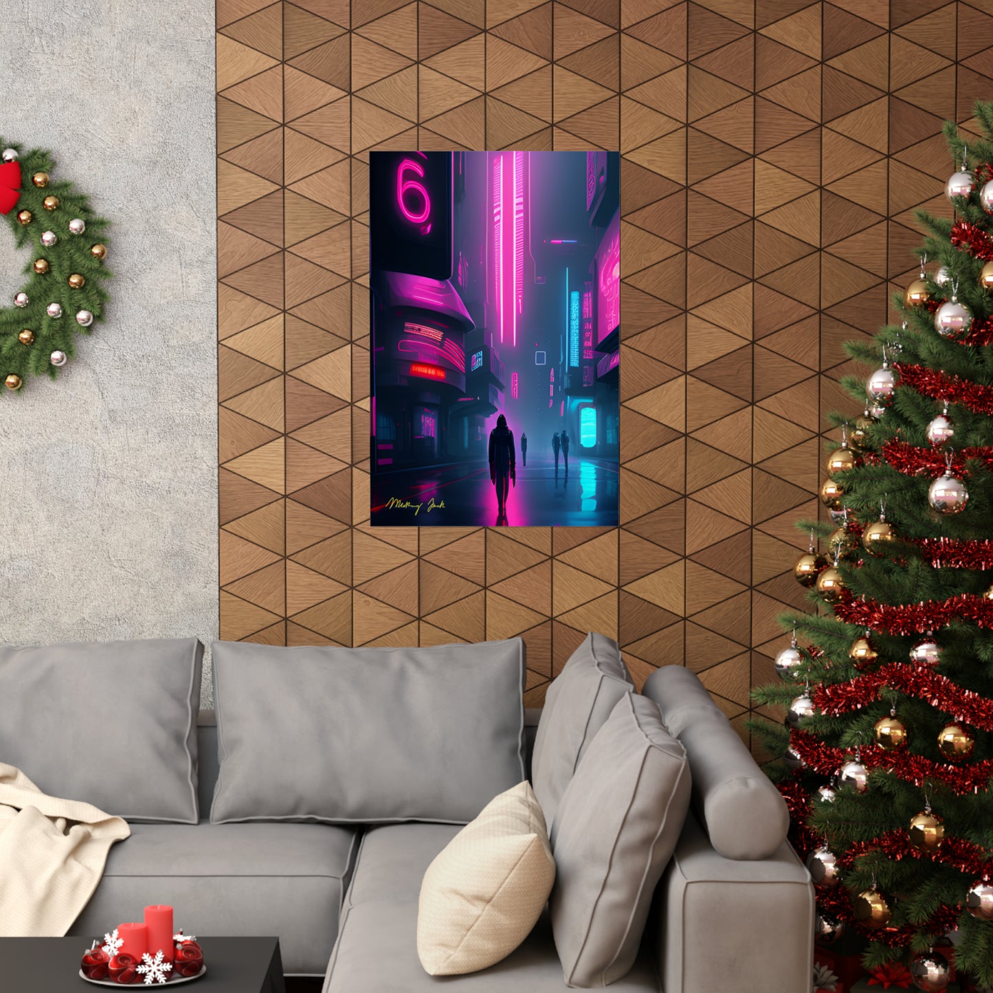 Into the Future Matte Vertical Posters
