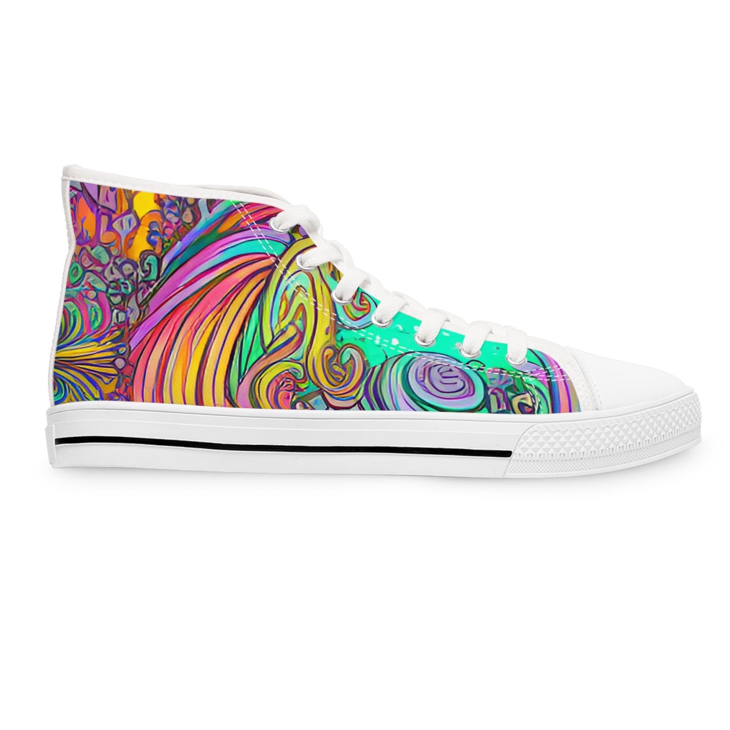 Women's Marble High Top Sneakers