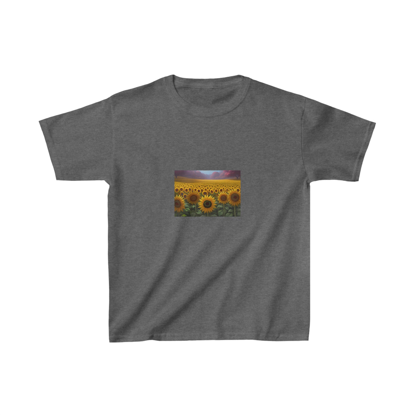 Sunflower field Kids Heavy Cotton™ Tee