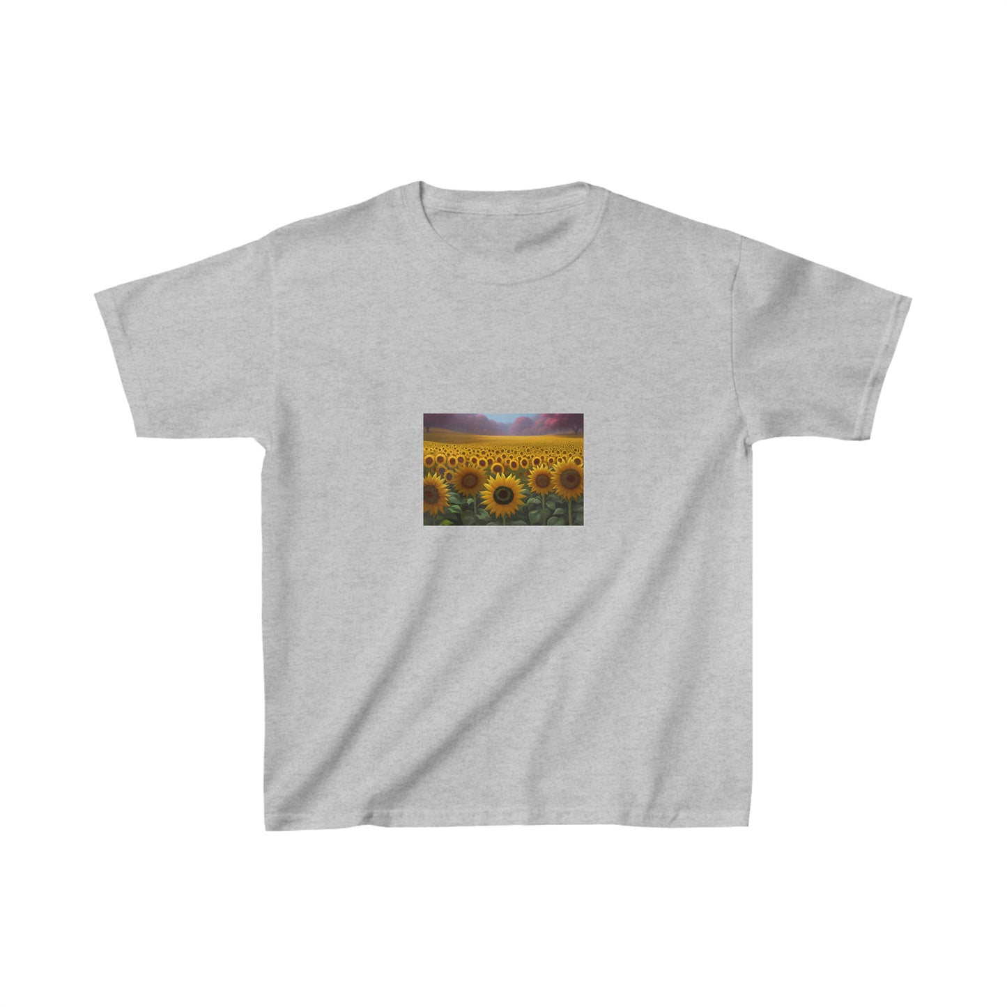 Sunflower field Kids Heavy Cotton™ Tee