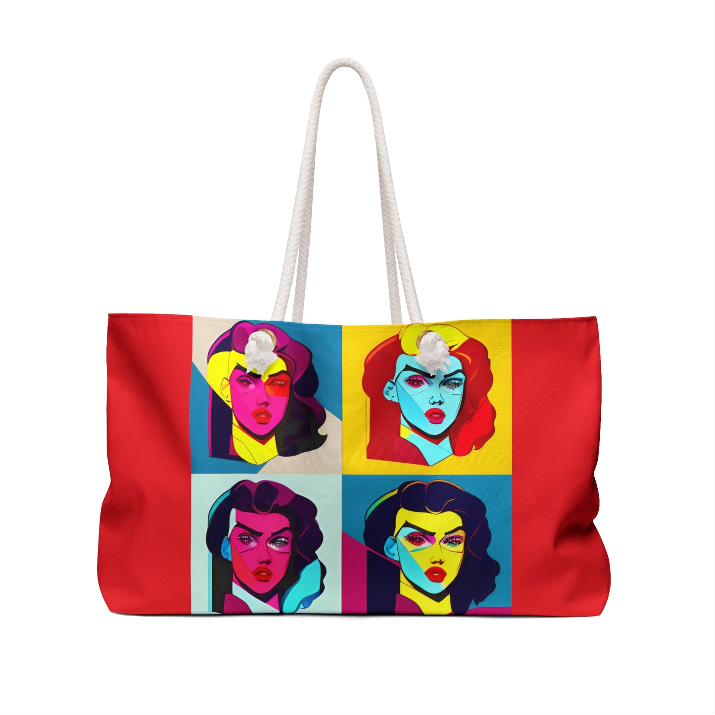 Girls Weekender Bag red