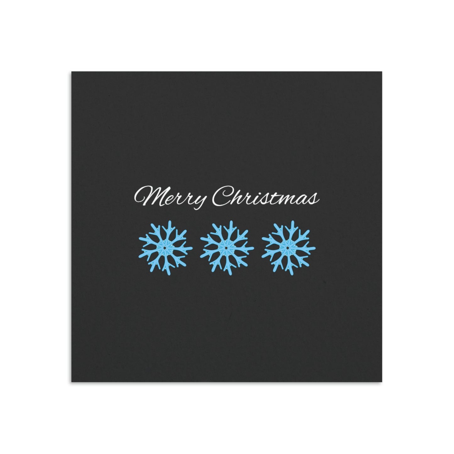 Cross Bead Bracelet Blue Snowflake