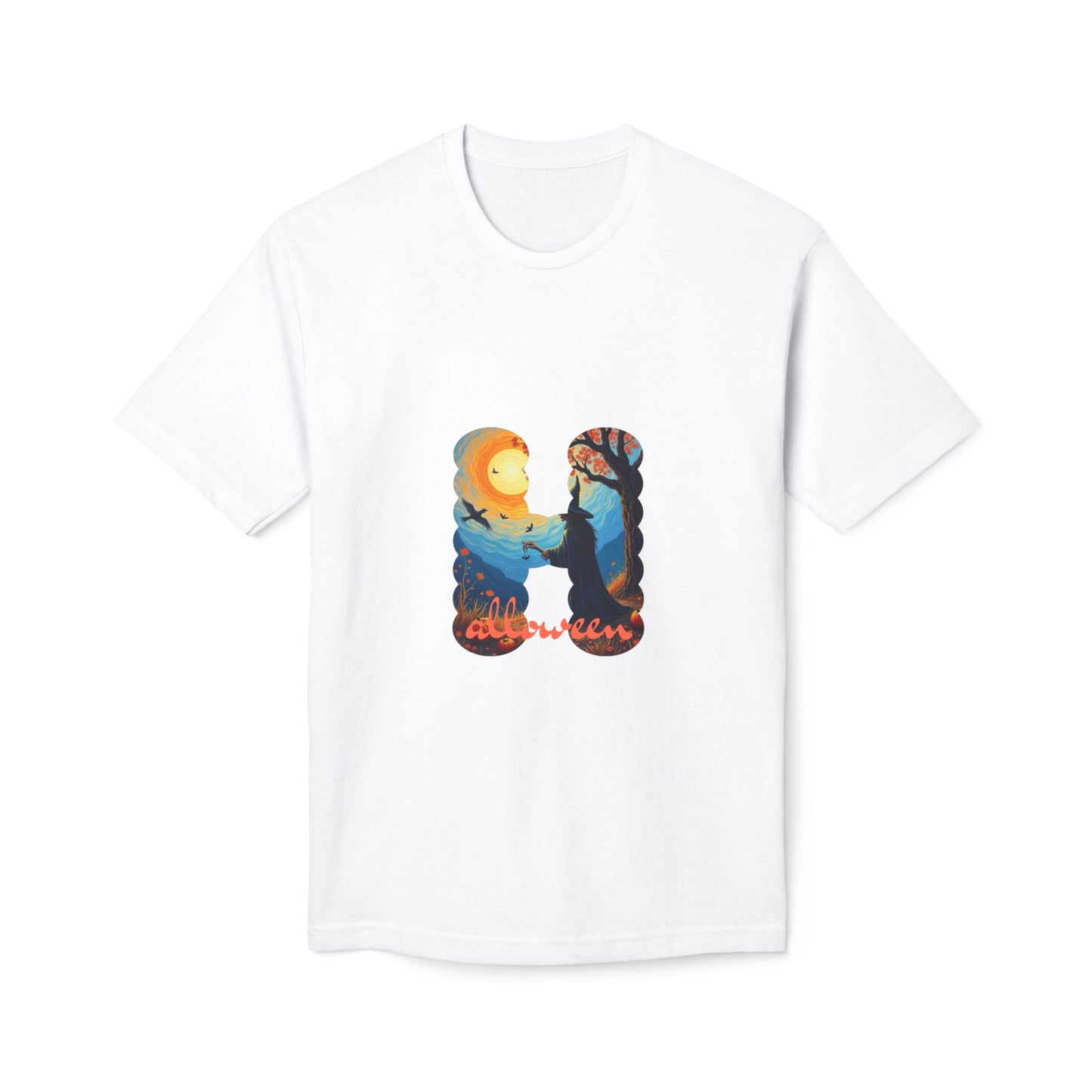 Halloween Colorful Unisex Graphic T-Shirt, Casual Wear, Gift for Friends, Vibrant Outfit, Everyday Comfort, Made in USA
