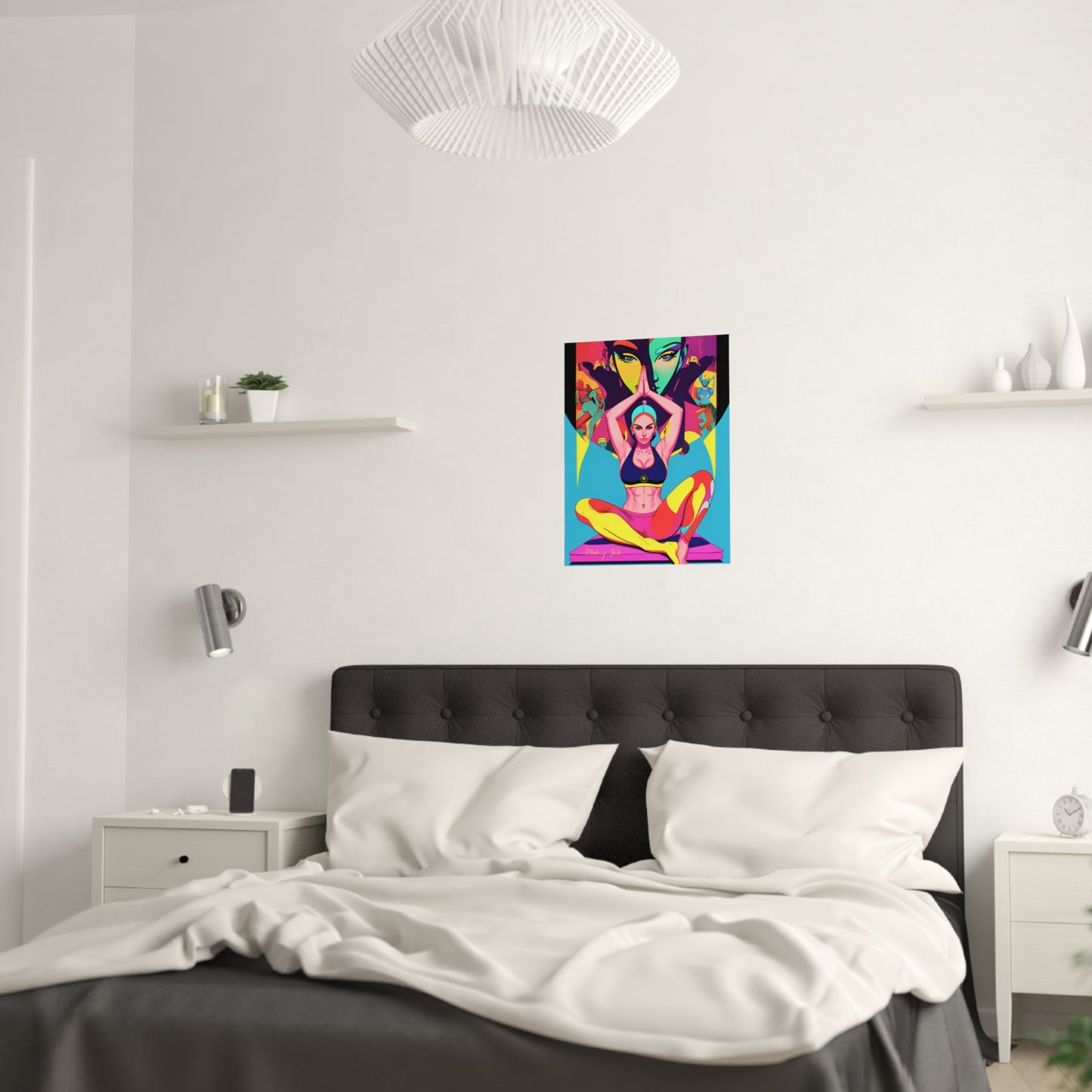 Yoga Future Satin Poster (210gsm)