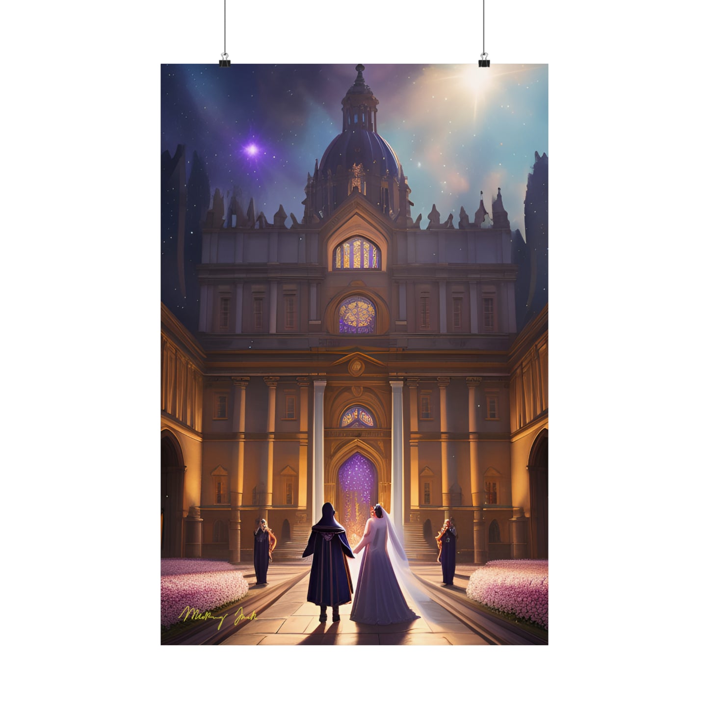 College Wedding Matte Vertical Posters