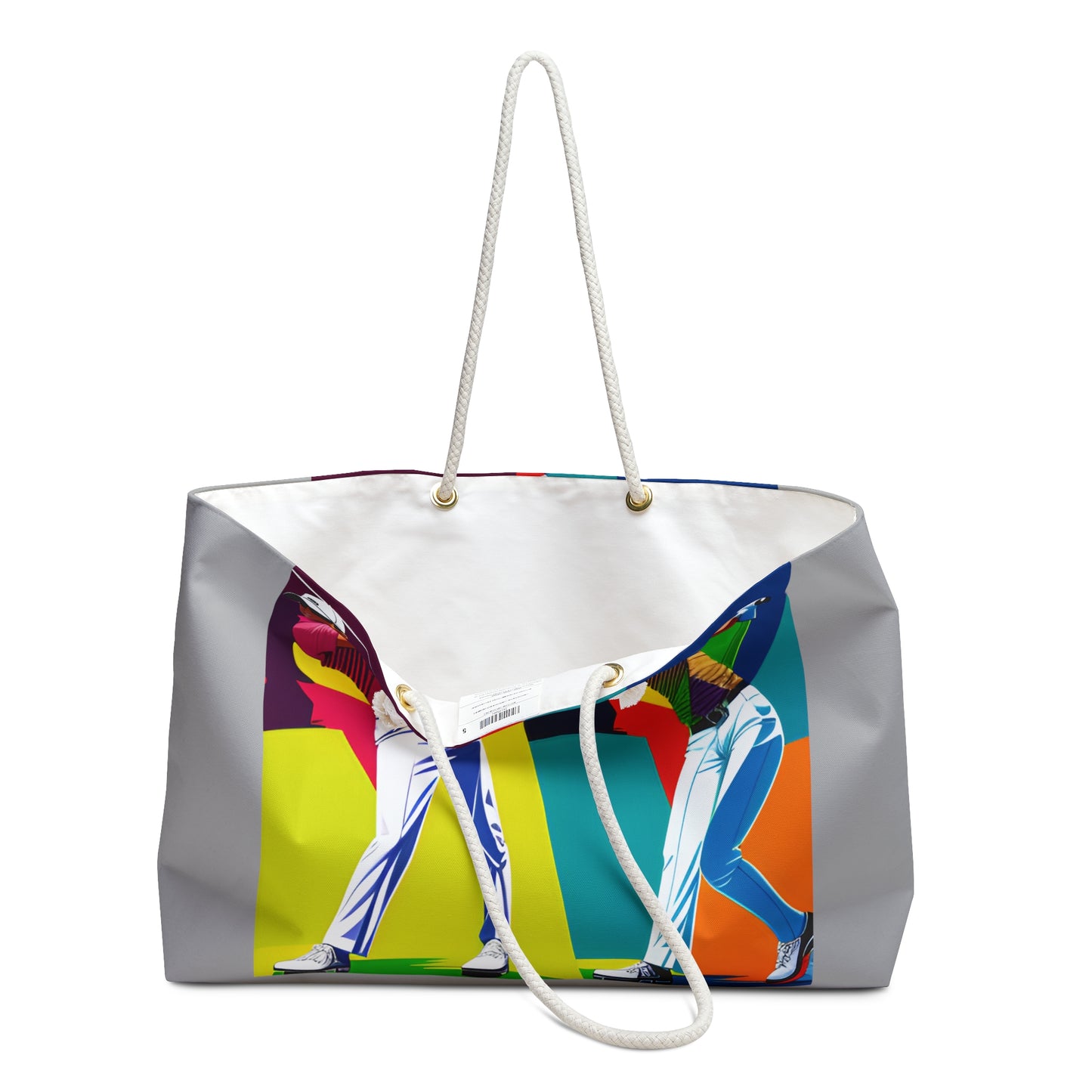 Golf Weekender Bag light grey