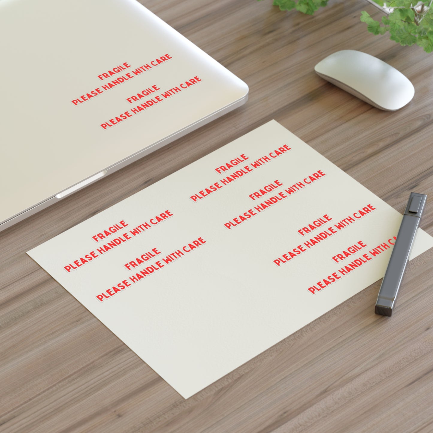 Fragile Sticker Sheets (8 stickers per 11x8.5 sheet)
