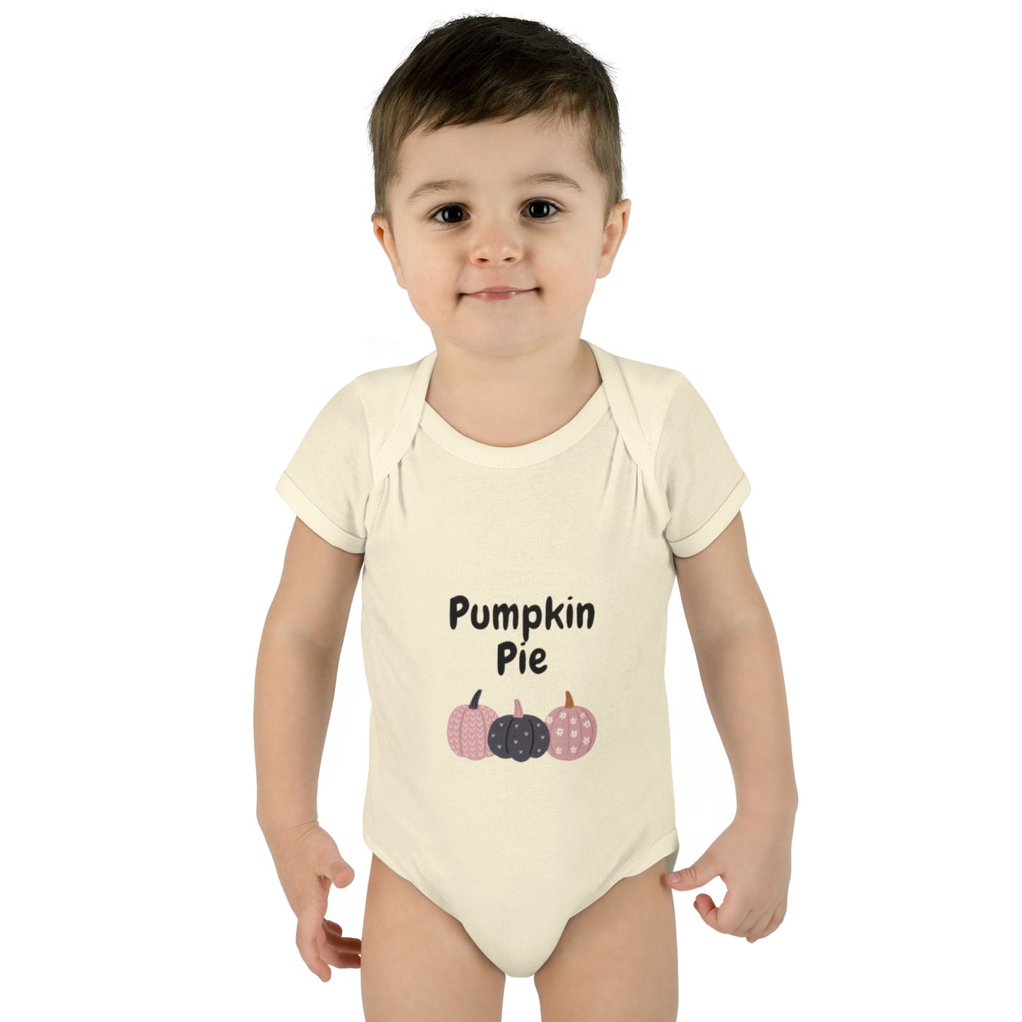 Pumpkin Pie Infant Baby Rib Bodysuit
