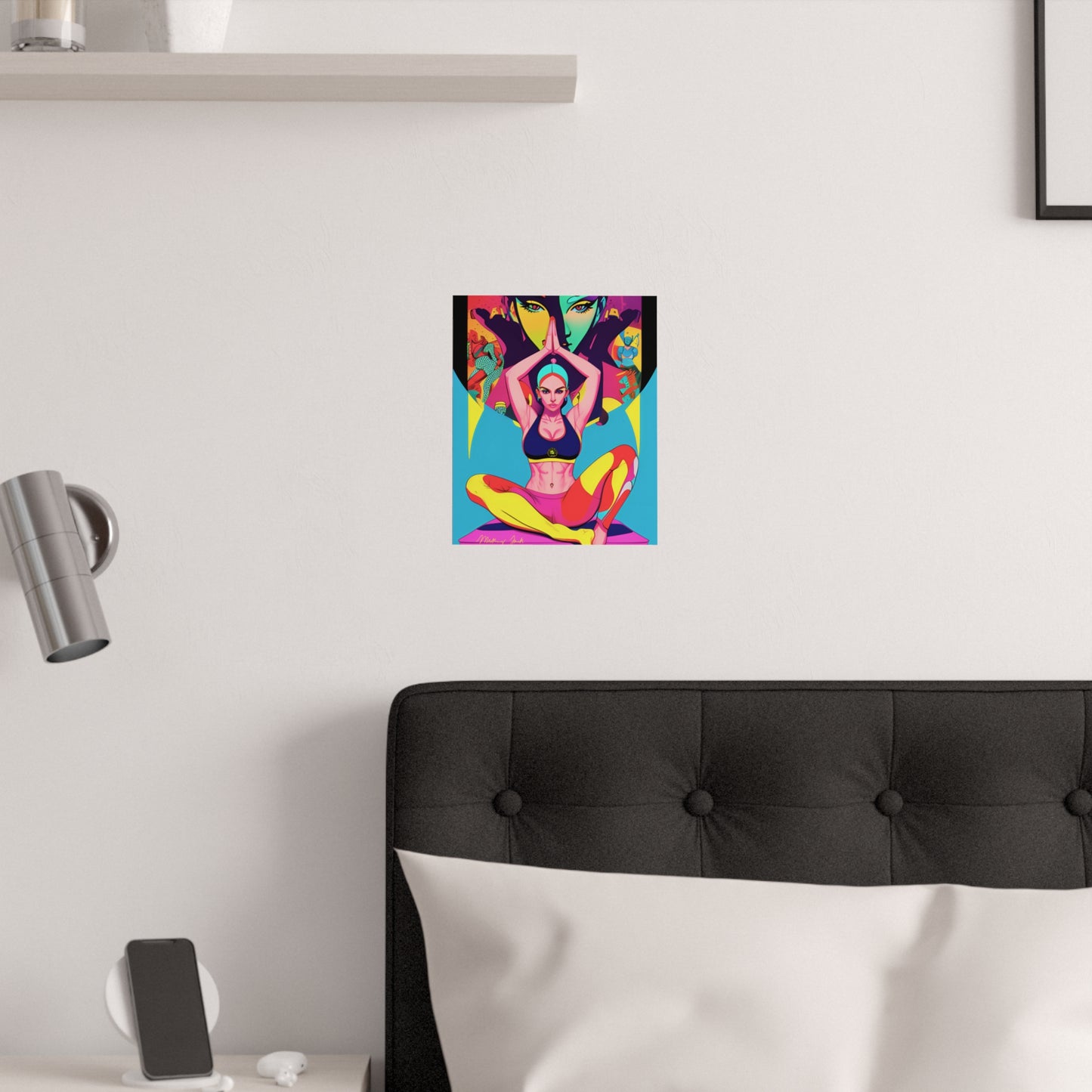 Yoga Future Satin Poster (210gsm)