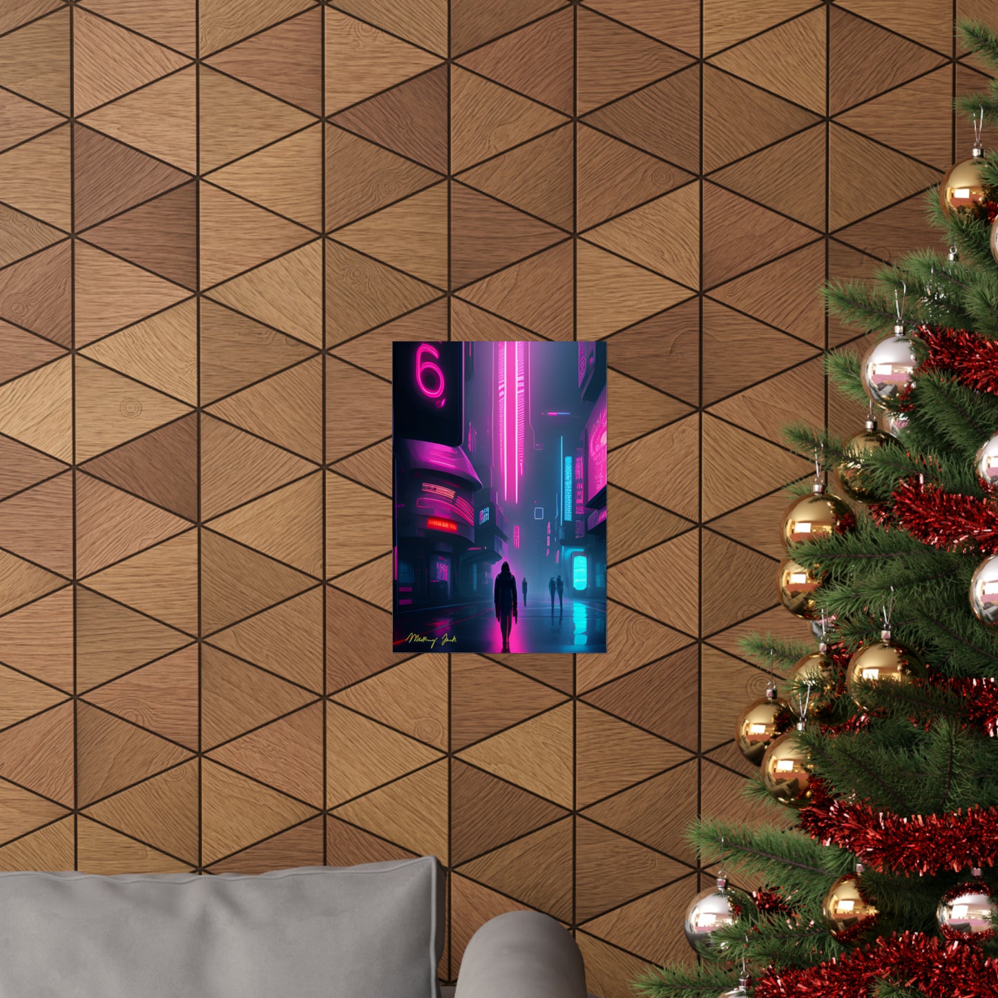 Into the Future Matte Vertical Posters