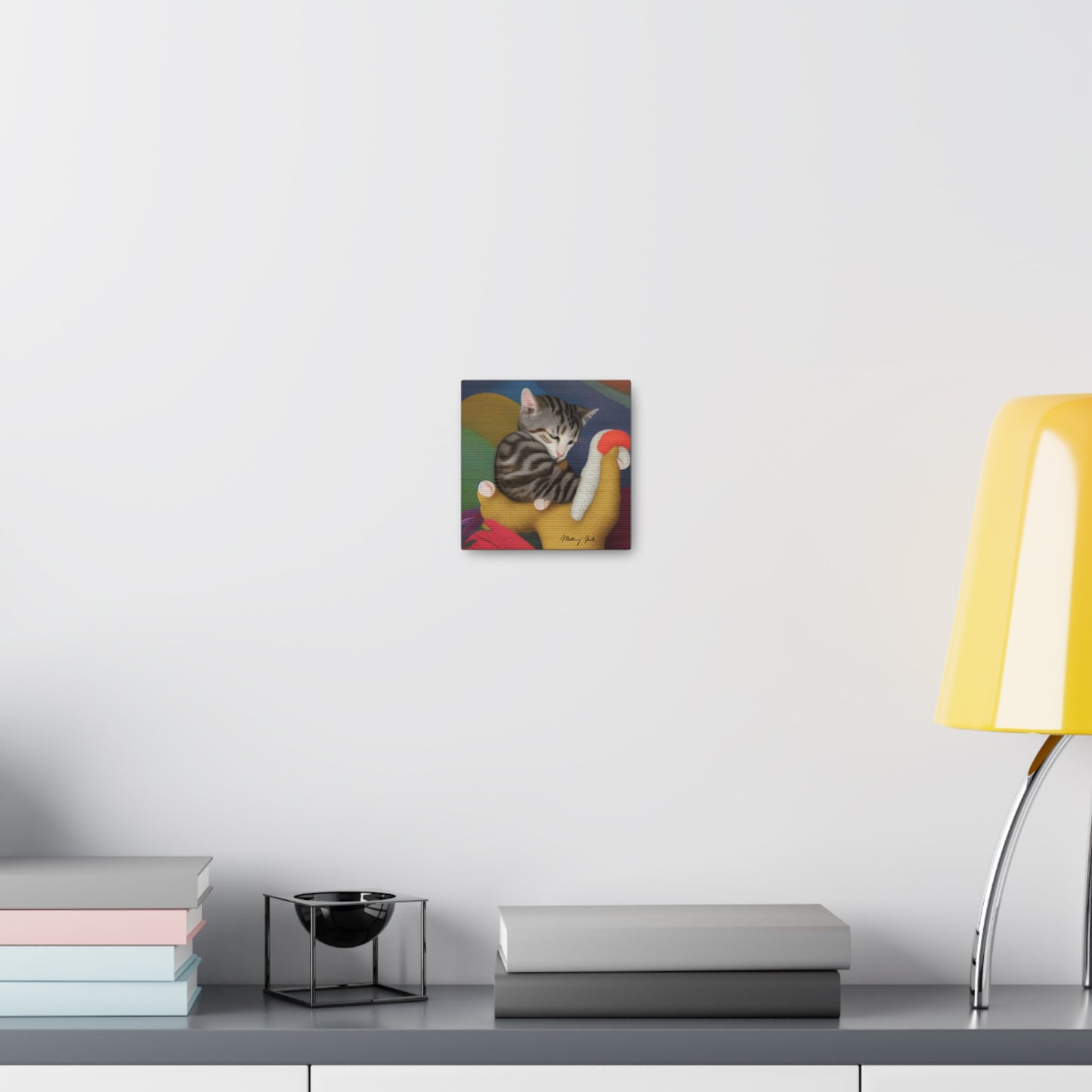 Sleeping Cat Canvas Gallery Wraps