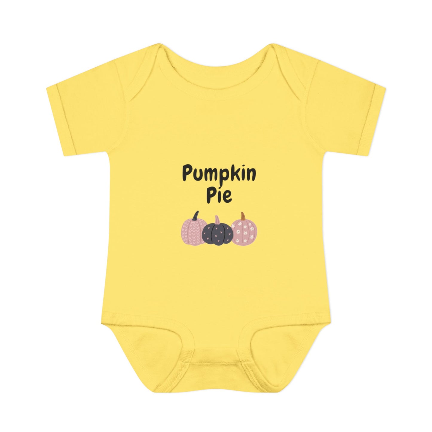 Pumpkin Pie Infant Baby Rib Bodysuit