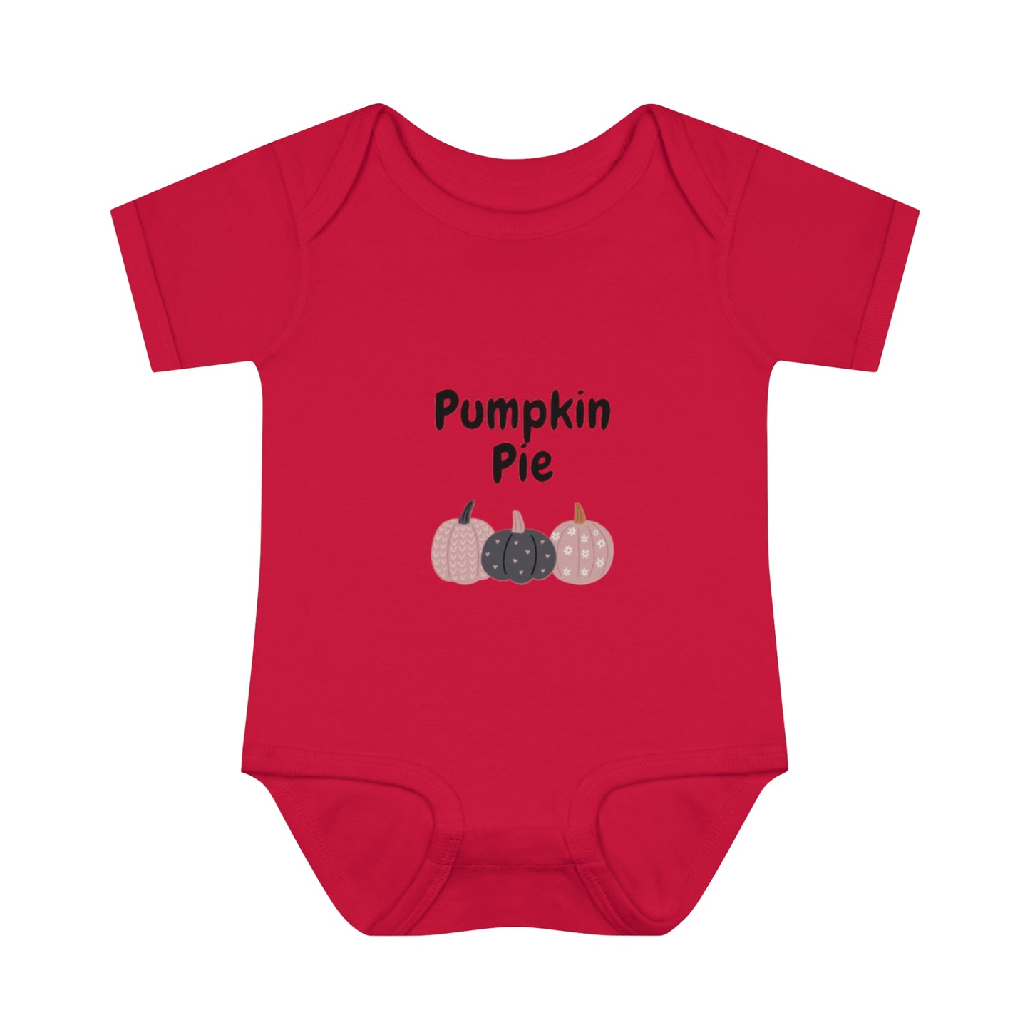 Pumpkin Pie Infant Baby Rib Bodysuit