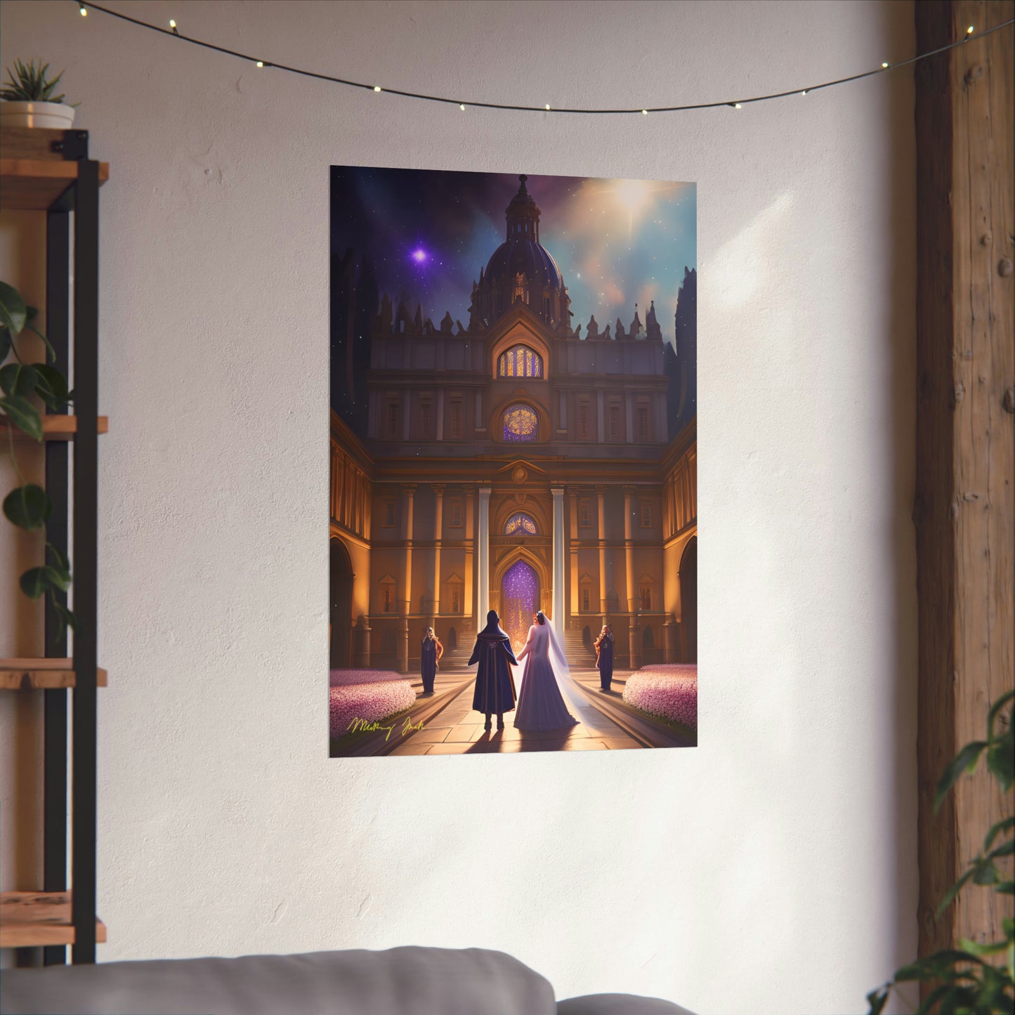 College Wedding Matte Vertical Posters