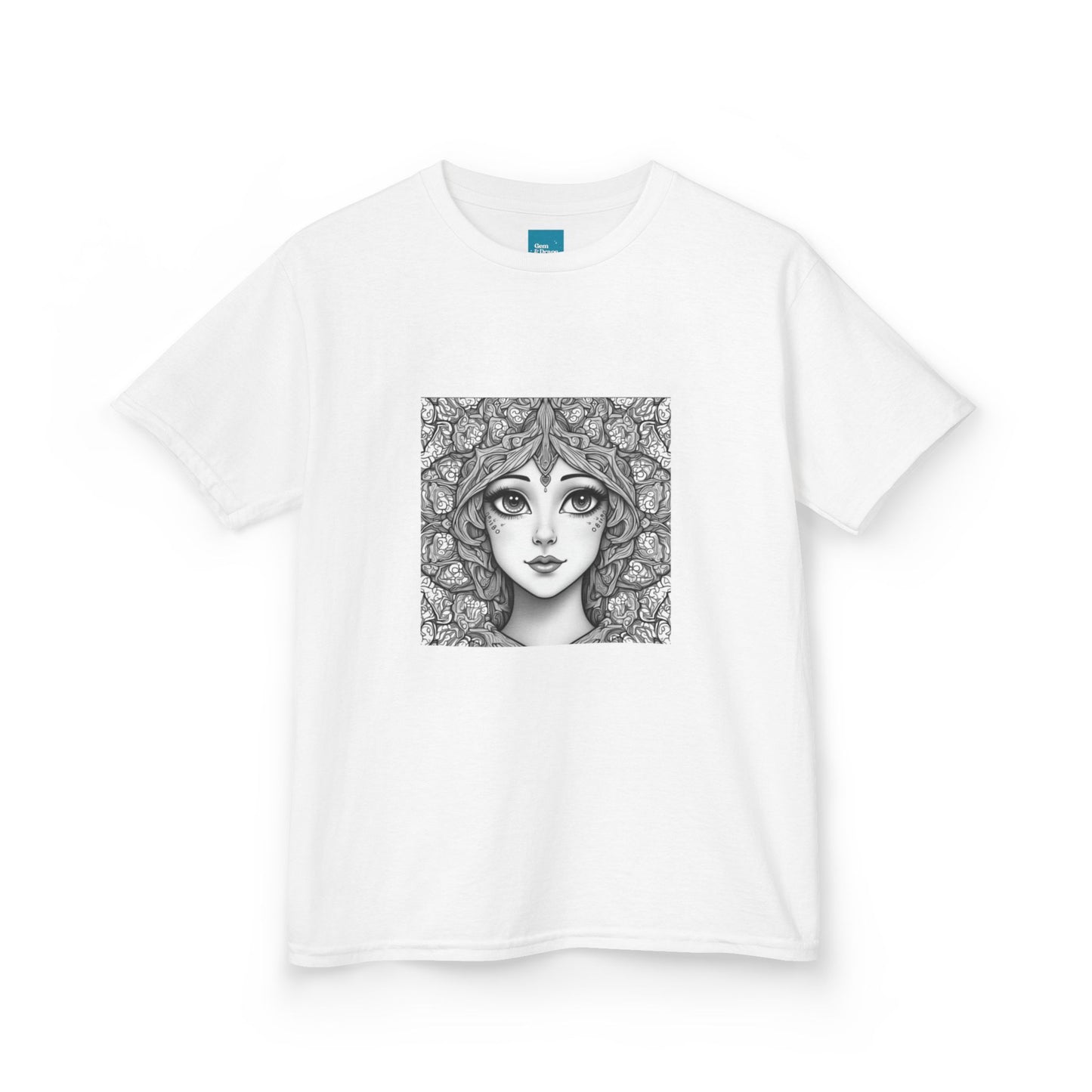Mandala Hair Kids Tee
