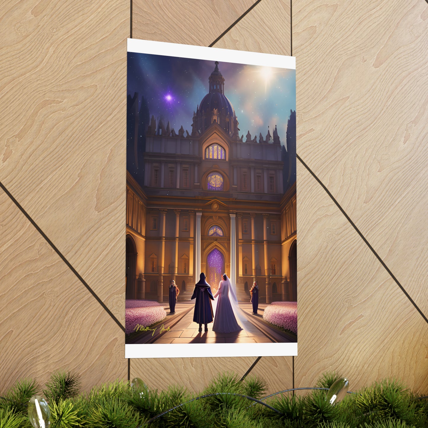 College Wedding Matte Vertical Posters