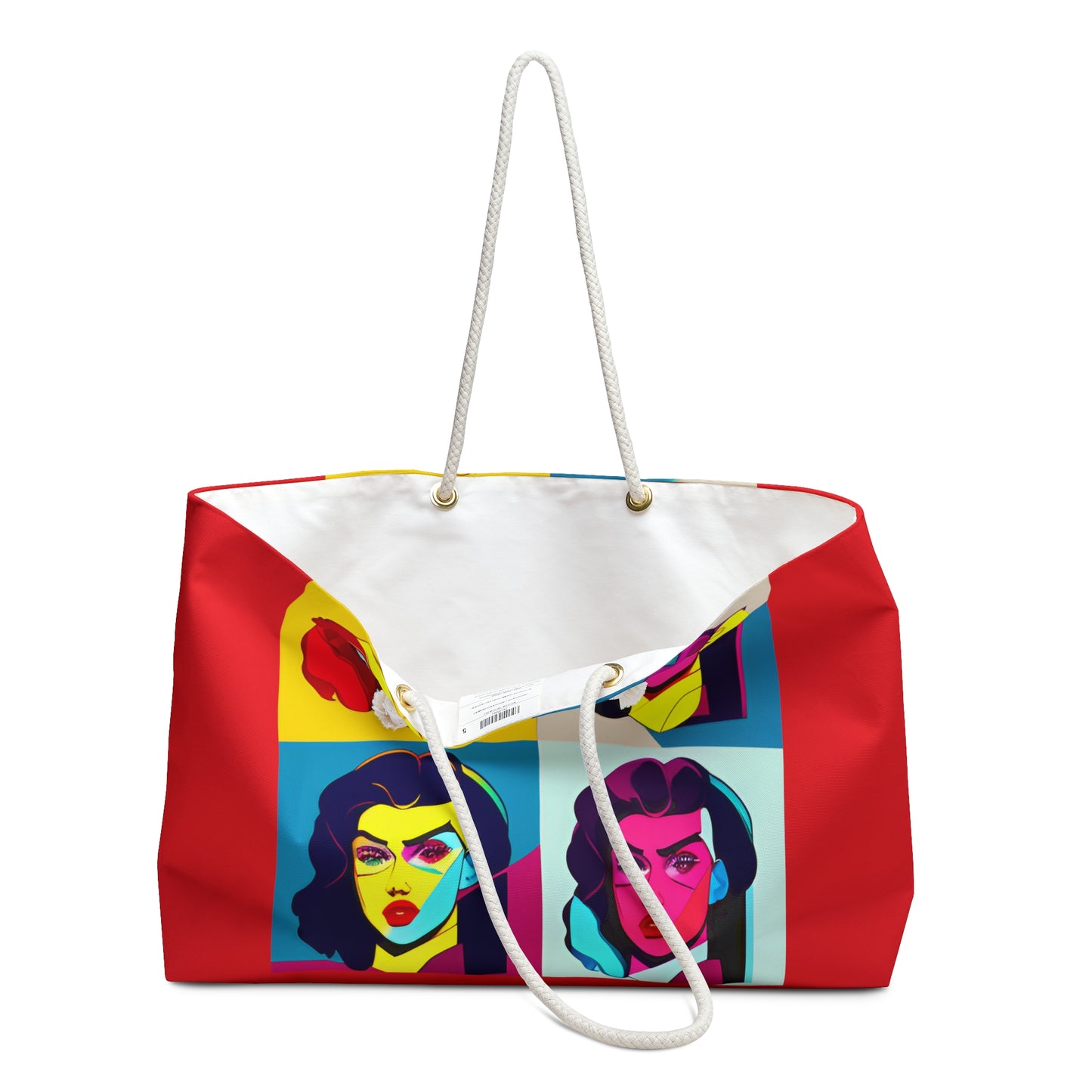 Girls Weekender Bag red