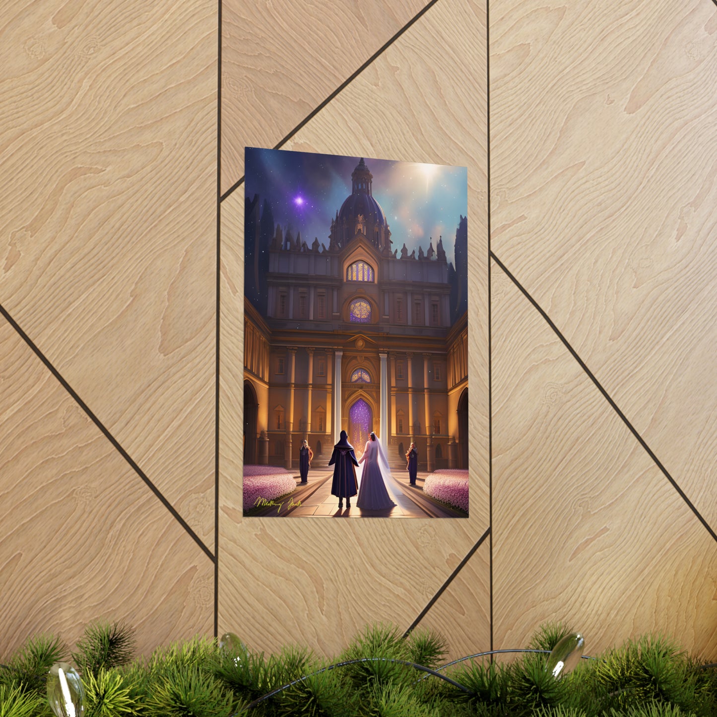 College Wedding Matte Vertical Posters
