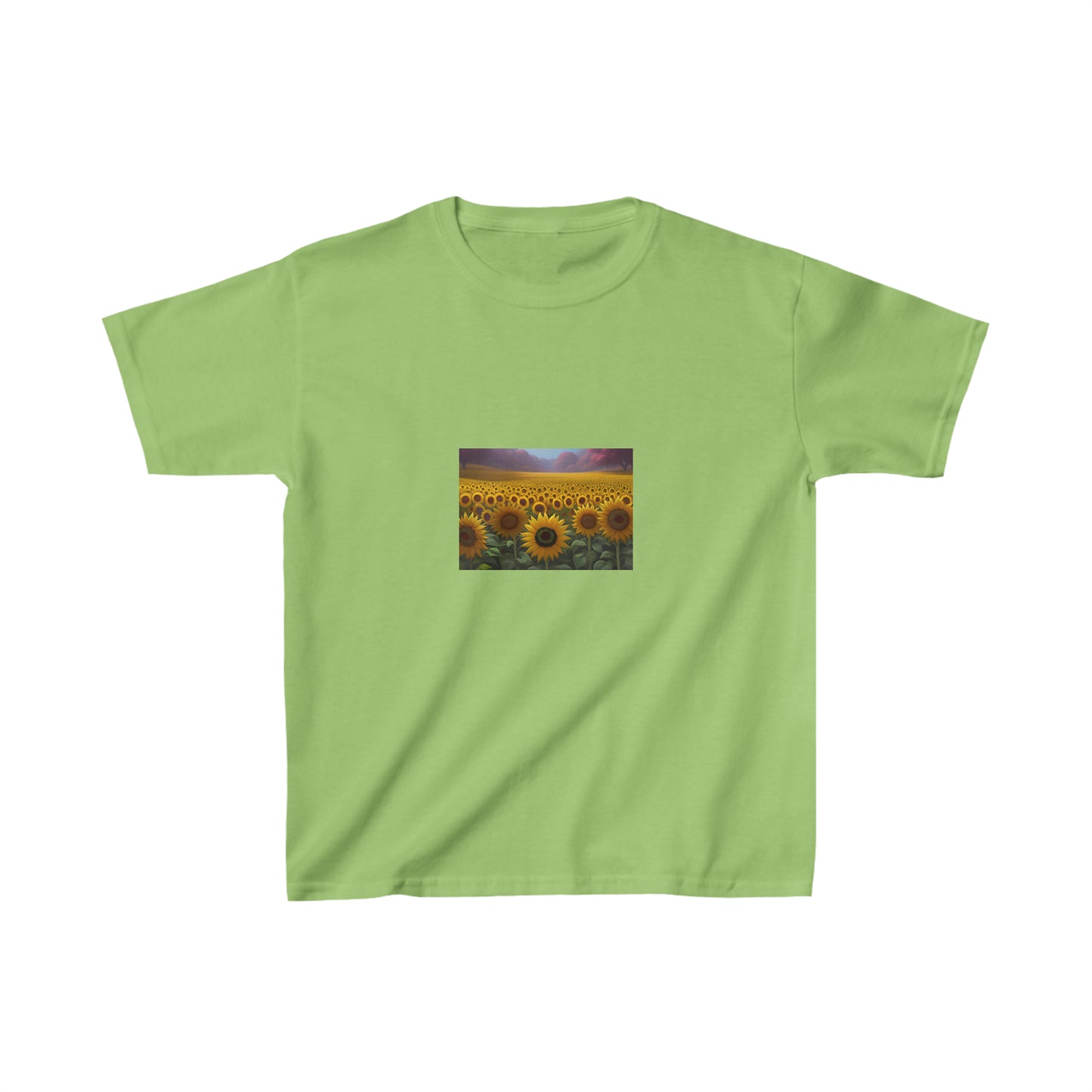 Sunflower field Kids Heavy Cotton™ Tee