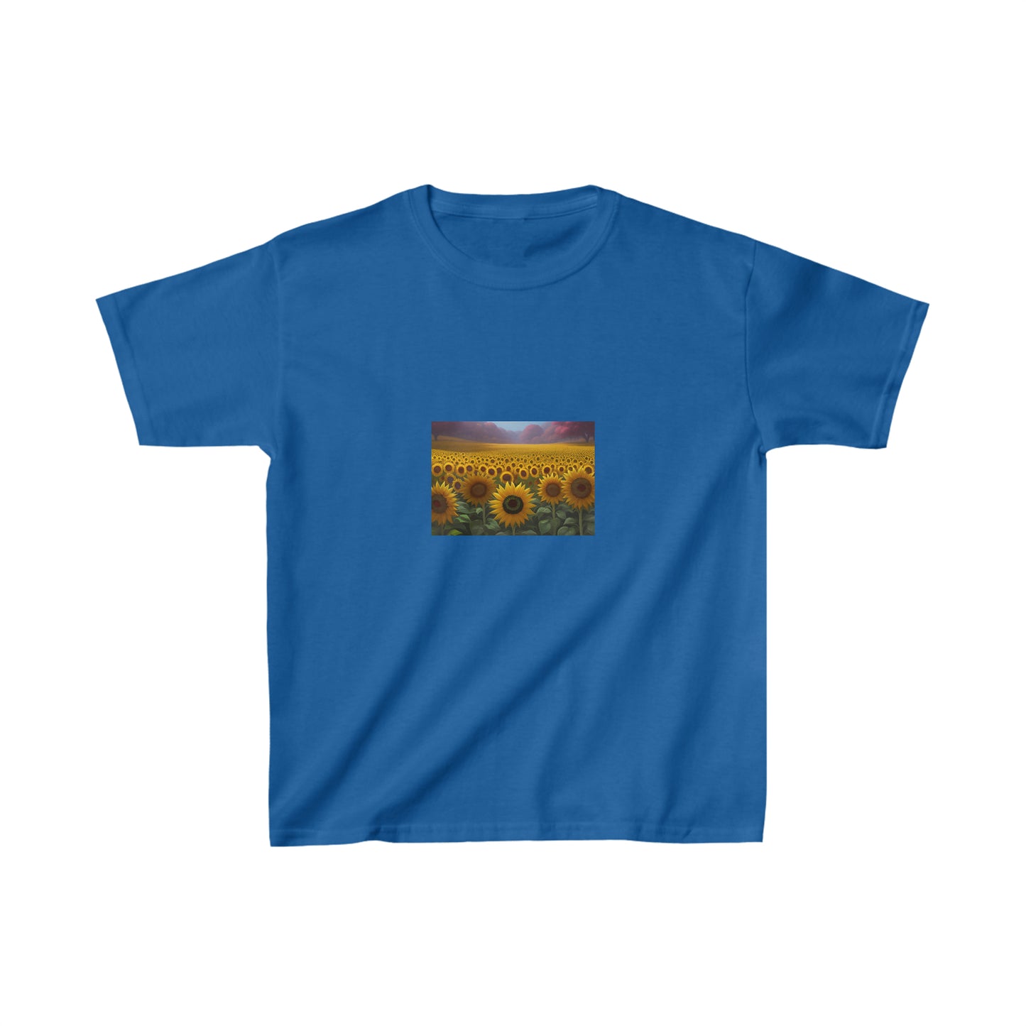 Sunflower field Kids Heavy Cotton™ Tee