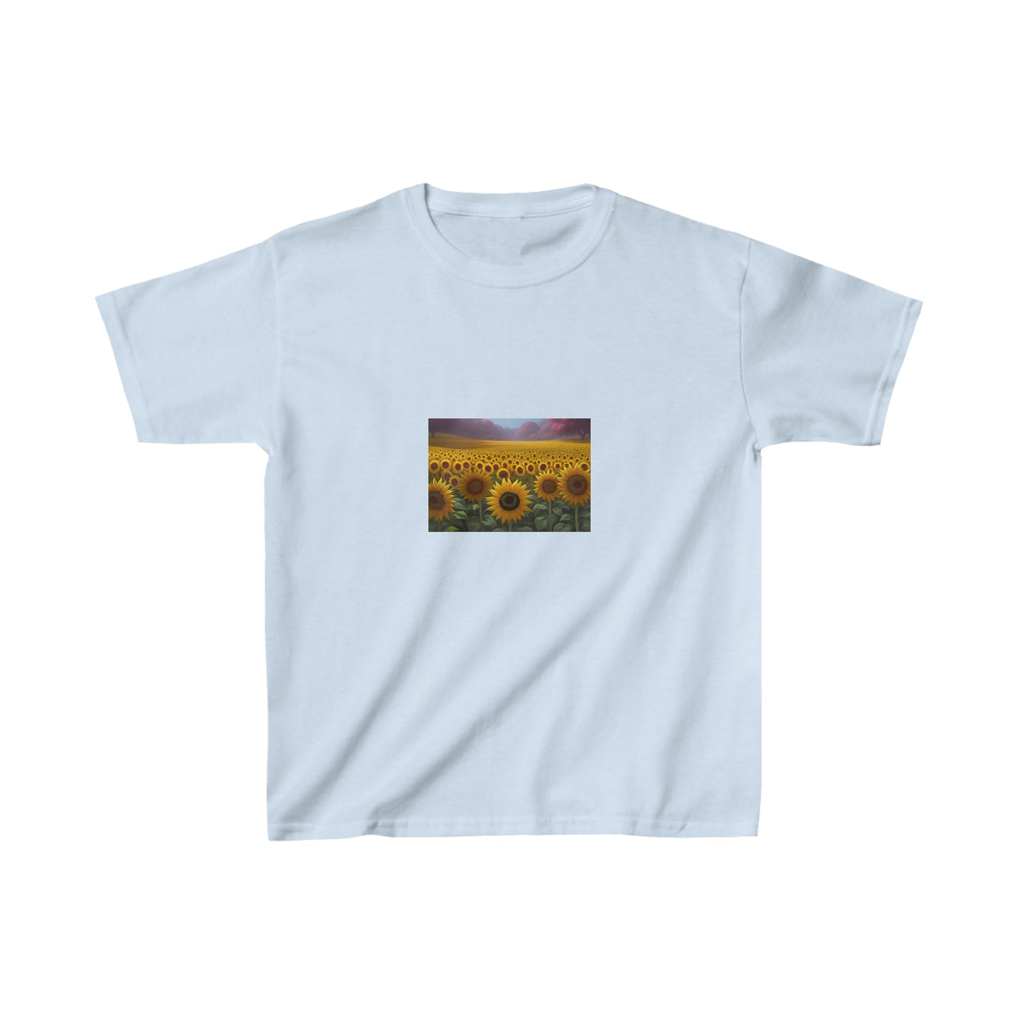 Sunflower field Kids Heavy Cotton™ Tee