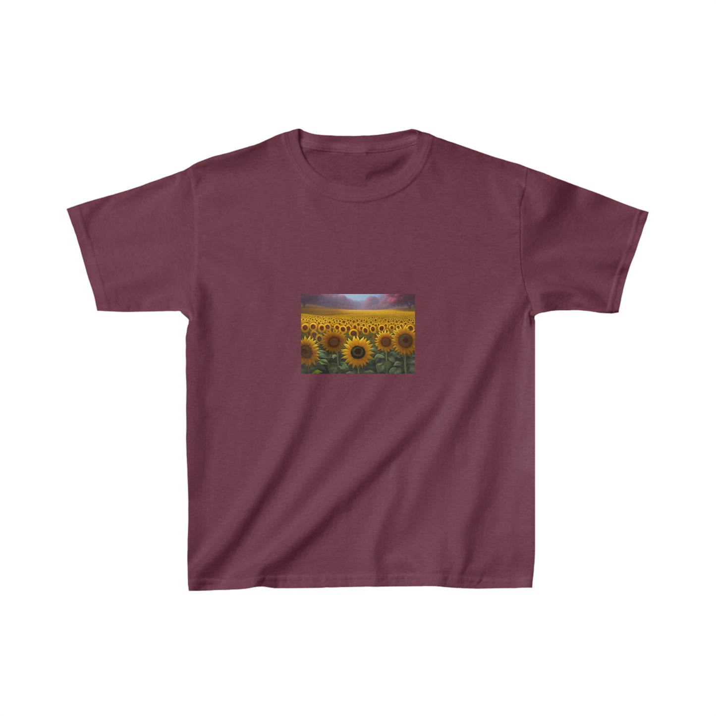 Sunflower field Kids Heavy Cotton™ Tee