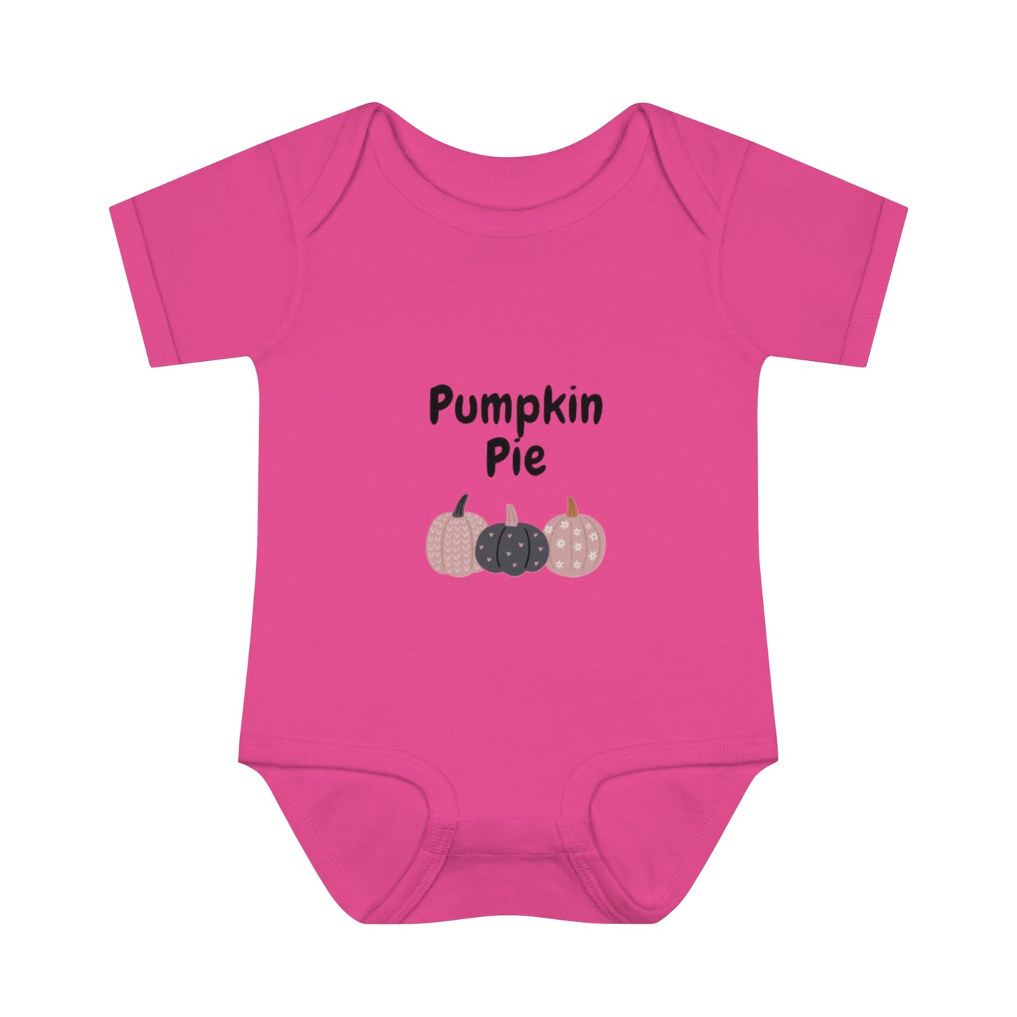 Pumpkin Pie Infant Baby Rib Bodysuit
