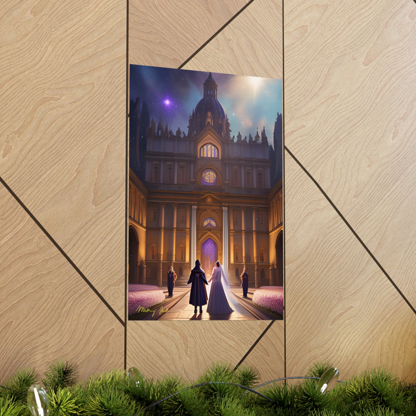 College Wedding Matte Vertical Posters