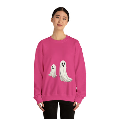 Halloween Playful Ghost Unisex Heavy Blend™ Crewneck Sweatshirt