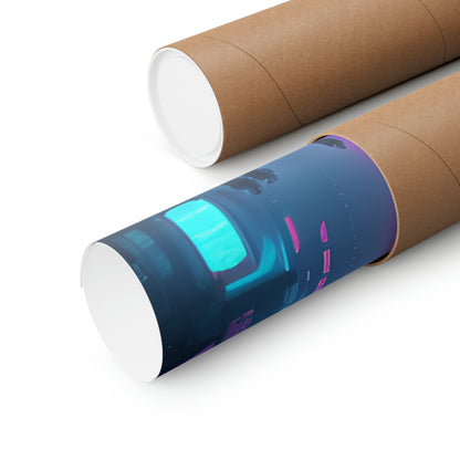 Into the Future Matte Vertical Posters