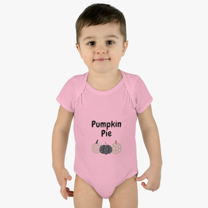 Pumpkin Pie Infant Baby Rib Bodysuit