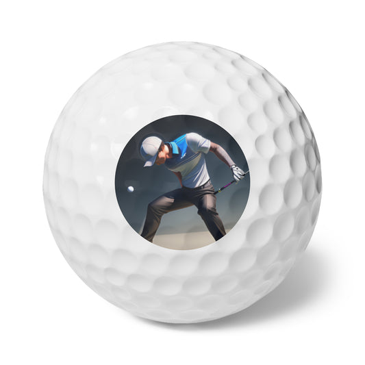 Golf Balls, 6pcs