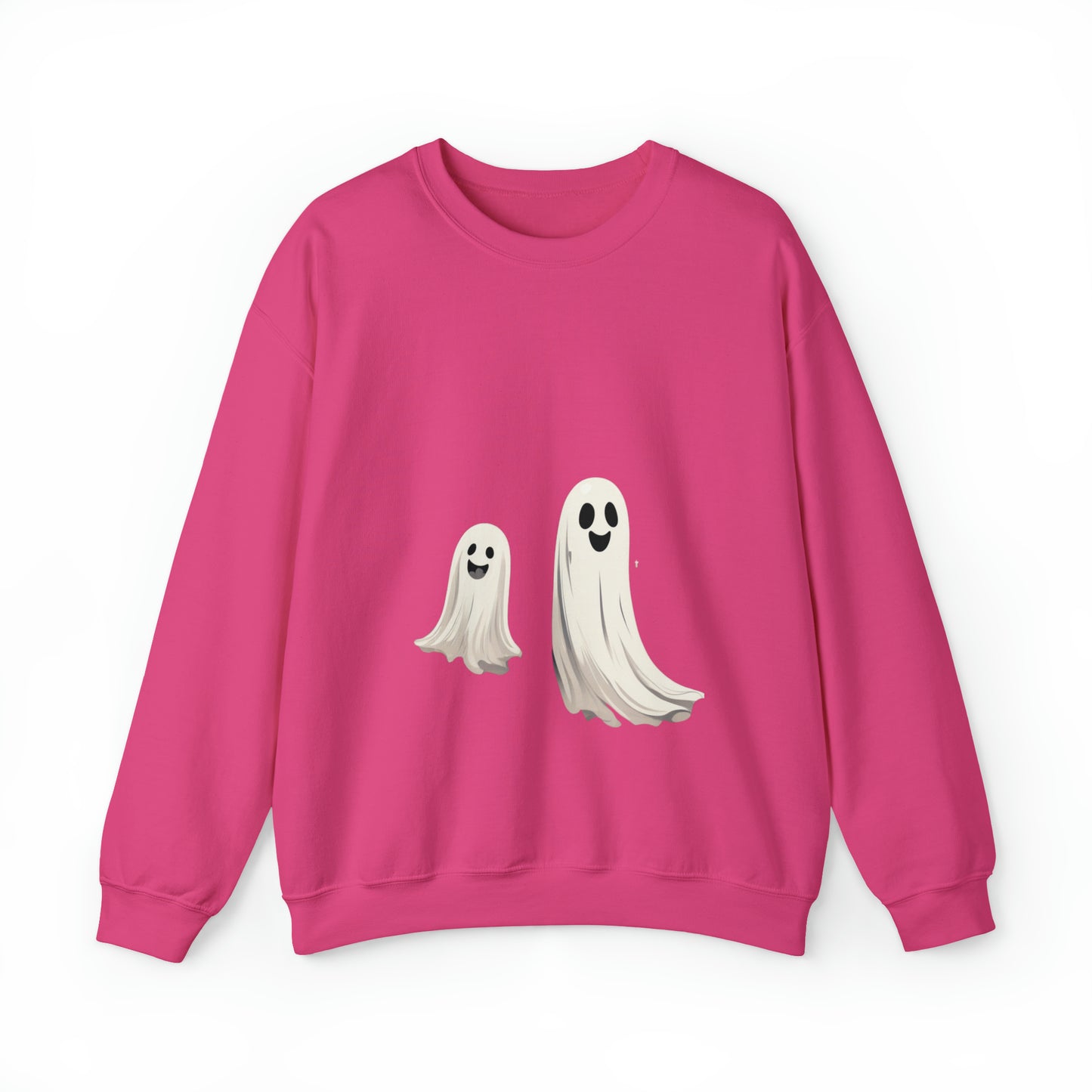 Halloween Playful Ghost Unisex Heavy Blend™ Crewneck Sweatshirt
