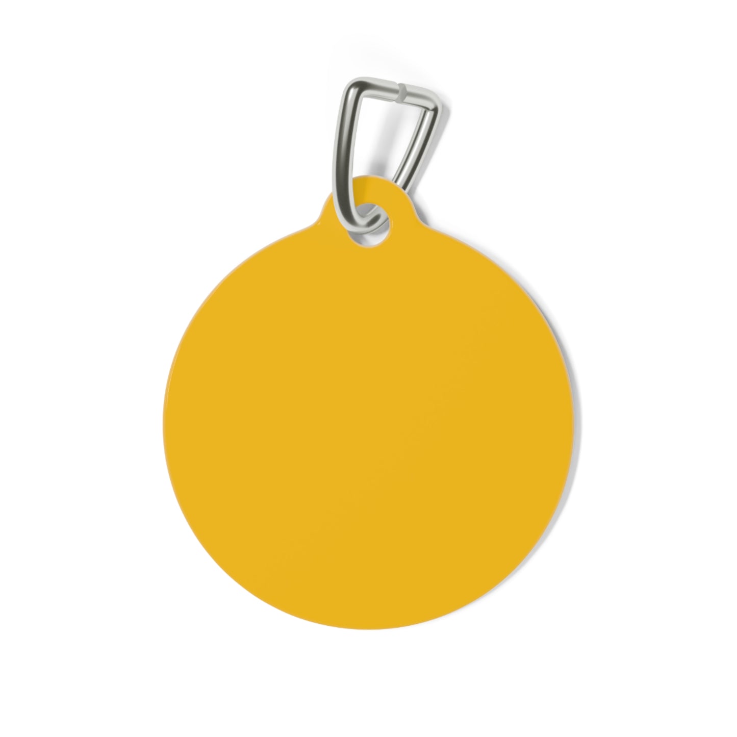 Guide Dog Pet Tag Yellow