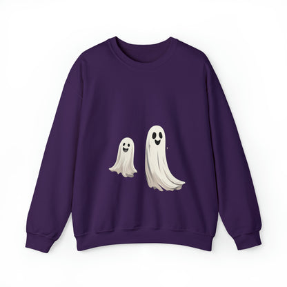 Halloween Playful Ghost Unisex Heavy Blend™ Crewneck Sweatshirt